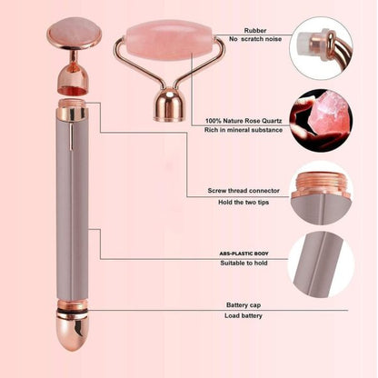 Micro Vibrating Facial Roller & Massager